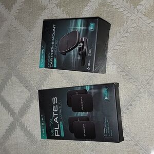 CARMOUNT METAL PLATES 0.5MM ULTRA THIN & 360 UNLIMITED MAGNETIC PHONE MOUNT